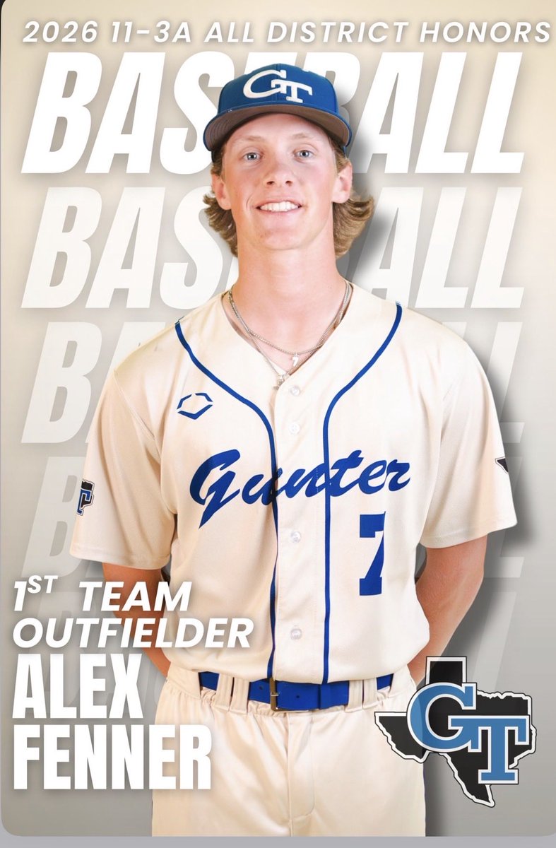 AlexFenner18's tweet photo. I would like to thank my coaches and teammates for a great season and looking forward to next year‼️#TPW
@GunterBaseball 
@dulins_dodgers 
@davidlovell88 https://t.co/Ios37NqdlF