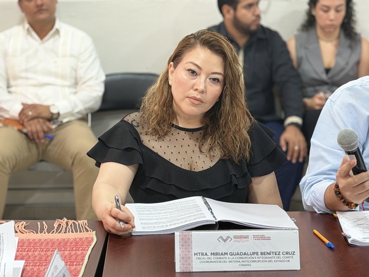 sesaech's tweet photo. El Comité Coordinador del Sistema Anticorrupción del Estado de Chiapas llevó a cabo la Primera Sesión Ordinaria del Comité Coordinador del Periodo 2026/2027.

https://t.co/jcoVtCwxdu https://t.co/0sy4BrJqVX