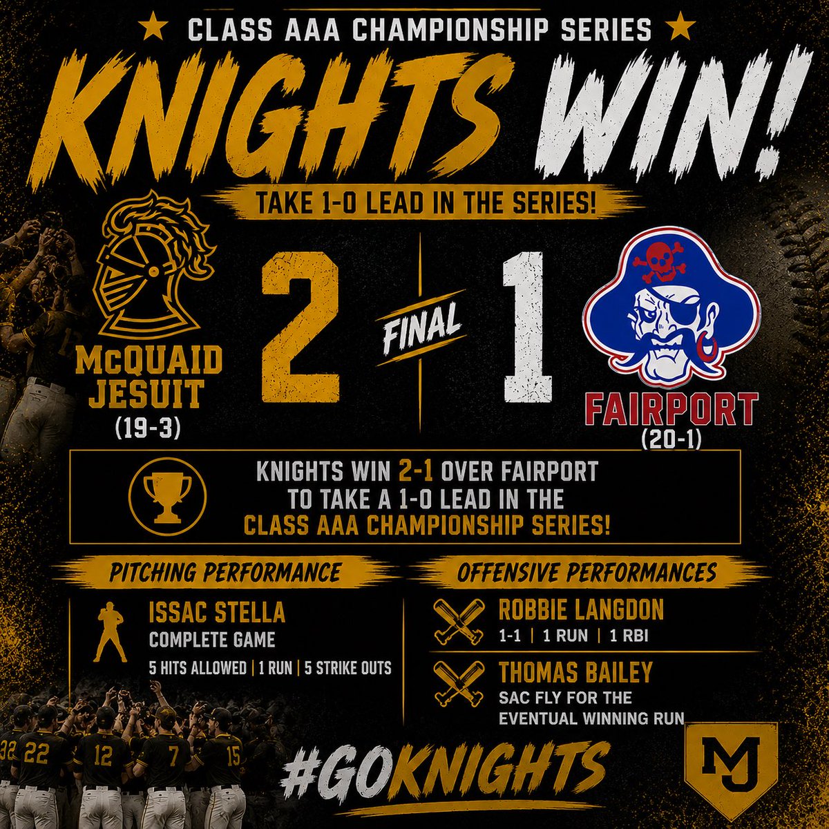 McQuaidBaseball's tweet photo. https://t.co/IfdMVKskfl