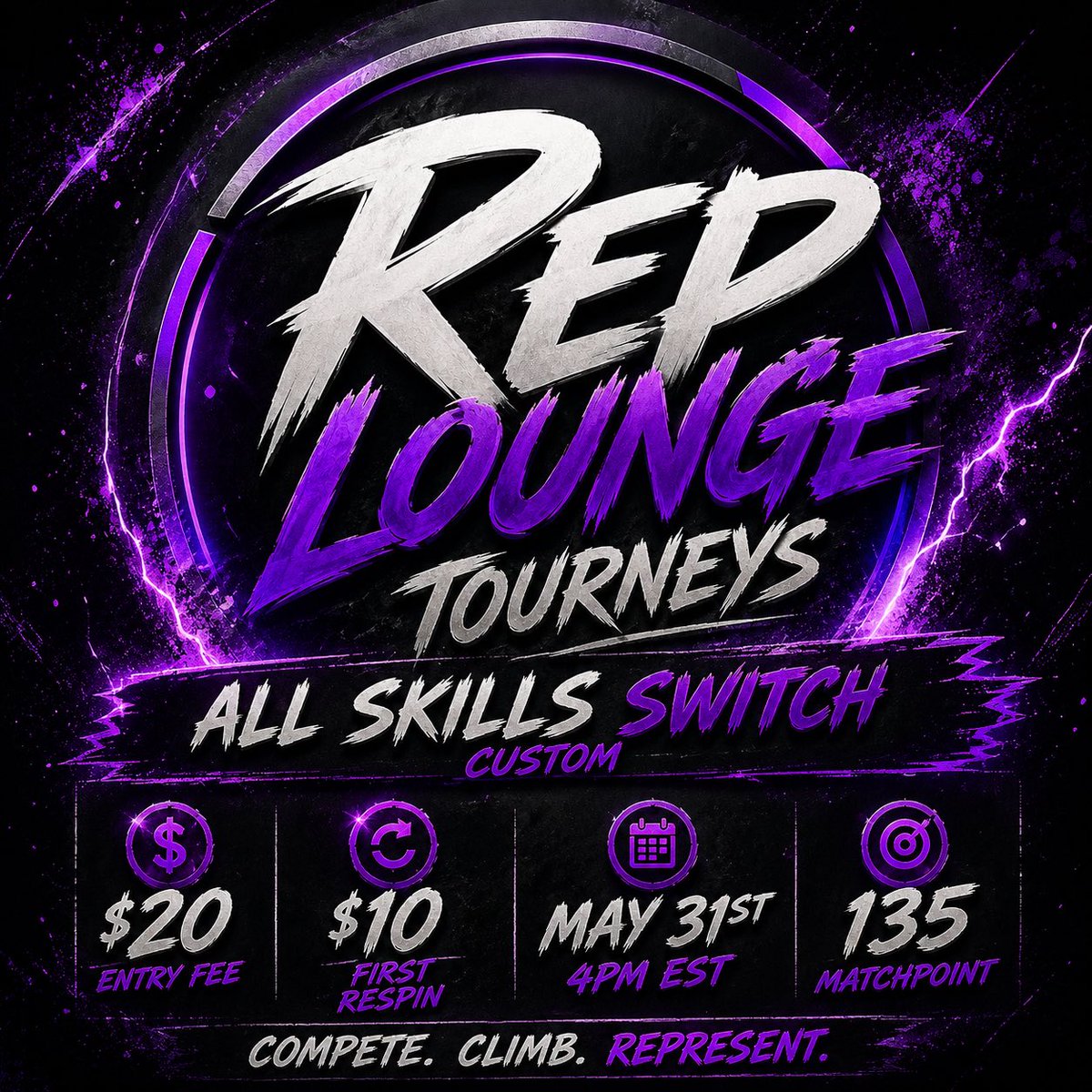 Rep Lounge Tourneys tweet media
