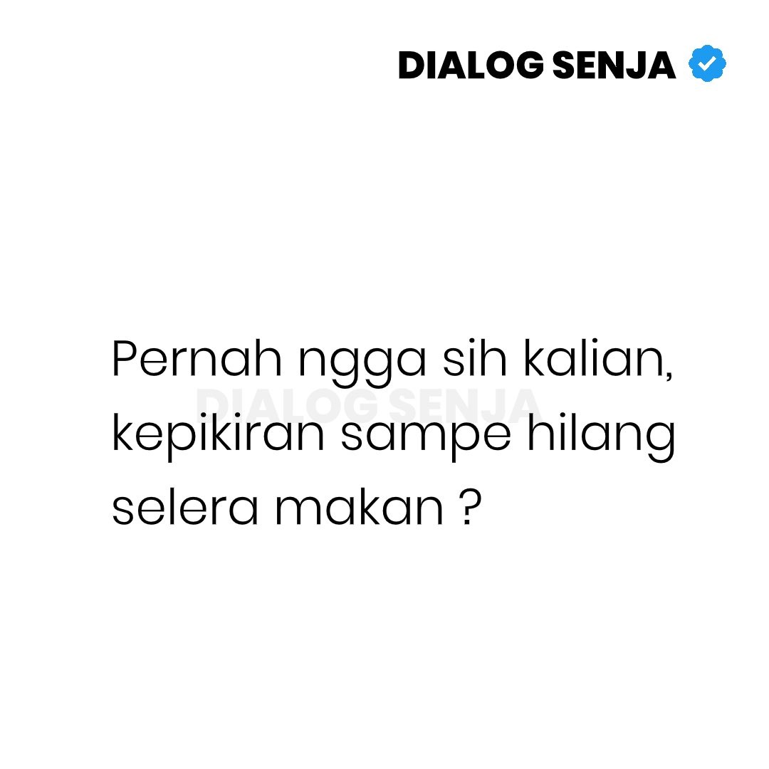 Dialog Senja tweet media