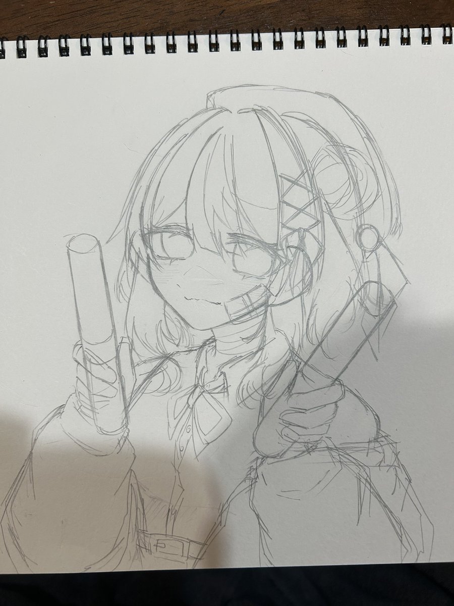 Marone0130's tweet photo. コテちゃんをかきかき中
#イラスト https://t.co/4US0esMK9a