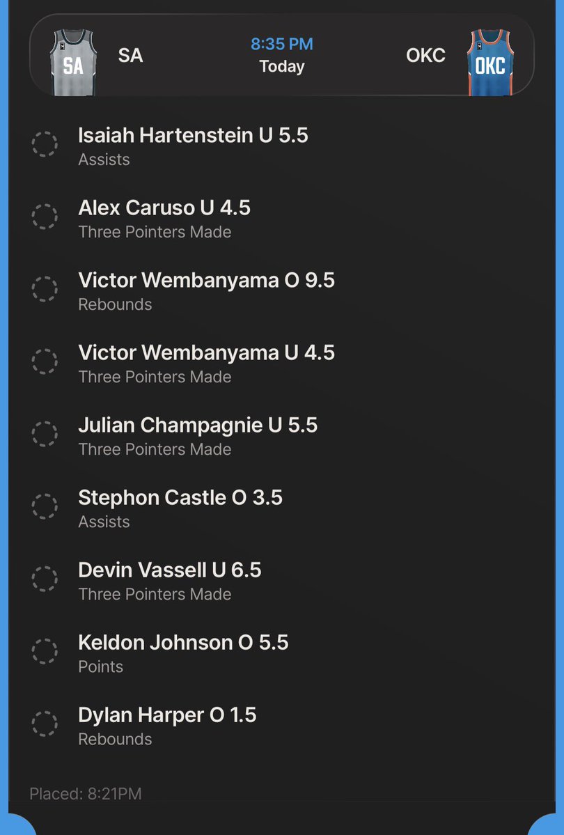 BIGCAESARPICKS's tweet photo. 2 free plays today on NOVIG  JOIN DISCORD FOR DIRECT LINKS  to copy 

https://t.co/DrE72ixEWF

#novig #nba @spurs @okcthunder #drpicks https://t.co/2BX9x0Fq06
