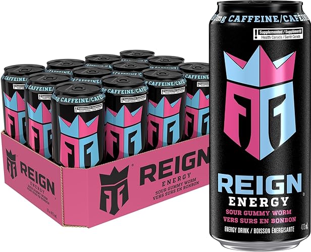 SLASHYDEVIL's tweet photo. I just received REIGN ENERGY, Sour Gummy Worm, 473 mL Cans (12 Pack) – Zero Sugar Energy Drink with BCAAs and Electrolytes - Sour Gummy Worm - 12 Pack from fwogowo via Throne. Thank you! https://t.co/j0n1Dq3DiK #Wishlist #Throne https://t.co/CokNNFdKu0