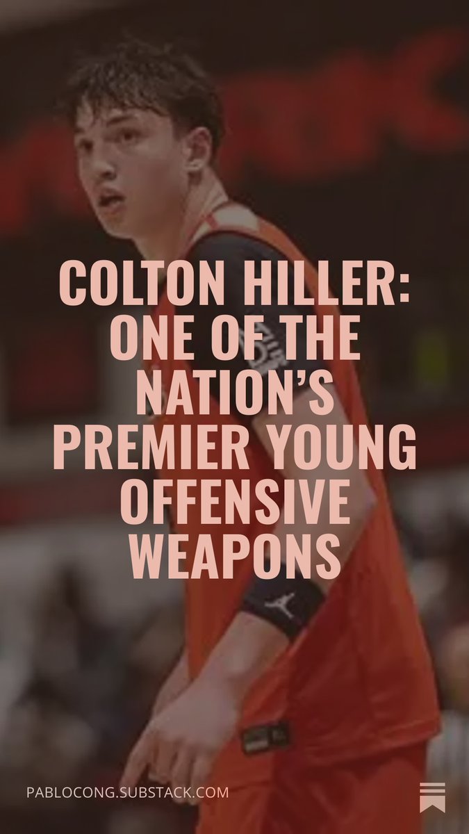ScoutPCong's tweet photo. Colton Hiller: One of the Nation’s Premier Young Offensive Weapons @coltonhiller @PSACardinals 
@NikeEYB 

 https://t.co/k2AOmBDjFr https://t.co/uQD2qbCw7w