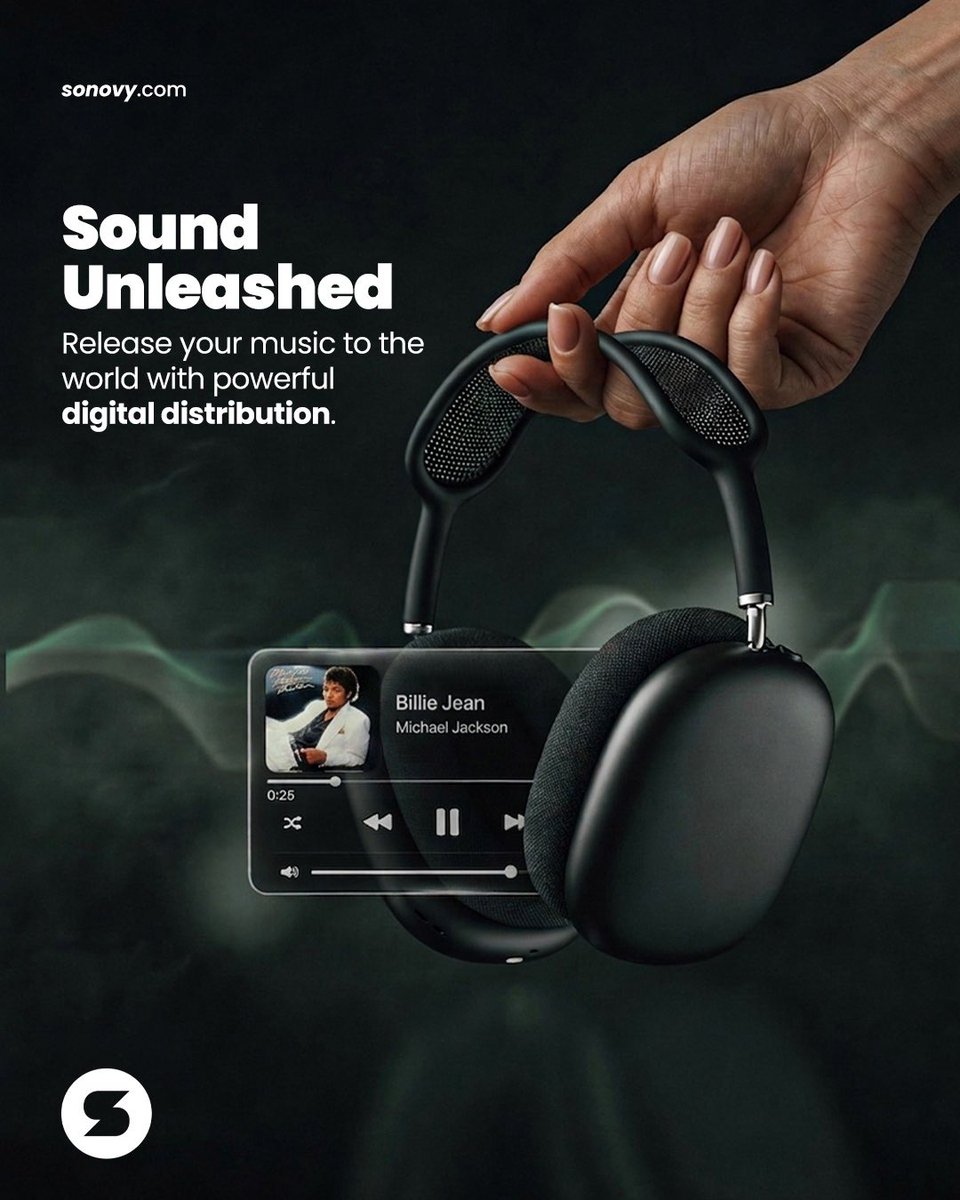 sonovyglobal's tweet photo. 🎧 Sound unleashed.
Your music deserves more than just an upload.

🌍 Distribute globally with Sonovy and unlock the full potential of your catalog. 

#Sonovy #MusicDistribution #IndependentArtists #MusicIndustry #SpotifyArtists #AppleMusic #DigitalDistribution #RecordLabel https://t.co/vo9kVgicOa