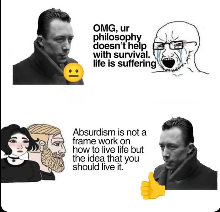 philosophy memes 🔗 tweet media