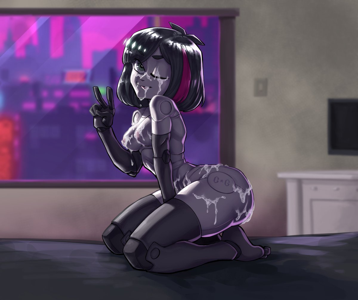 C_GaluArt's tweet photo. Jun from @incontinentcell 's game #mydystopianrobotgirlfriend
This is one of my first nsfw full pieces https://t.co/LEH6kcjiC7