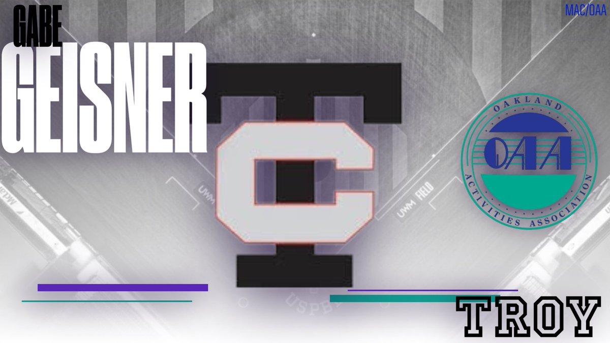 MAC_OAA_ASG's tweet photo. Troy baseball will send @GabeGeisner27 to represent the OAA on June 16th at UWM Field. Go OAA! https://t.co/AZGPGJOk6I
