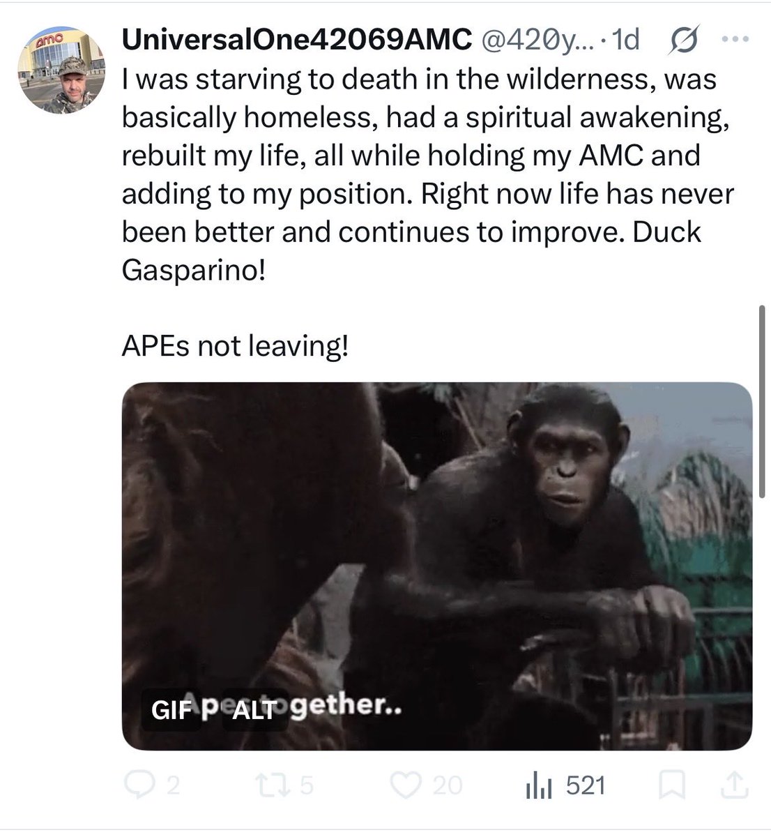 AMC Goofies tweet media