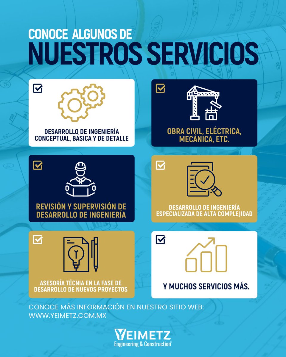 YeimetzC's tweet photo. En YEIMETZ desarrollamos soluciones de ingeniería con altos estándares de calidad, enfocadas en la eficiencia, seguridad, cuidado del medio ambiente y excelencia de cada proyecto. ⚙️🏗️

➡️ Visítanos y cuéntanos cómo podemos ayudarte:
🌐 https://t.co/4rkltRbYqo

#YEIMETZ https://t.co/AP6FnH0DVf