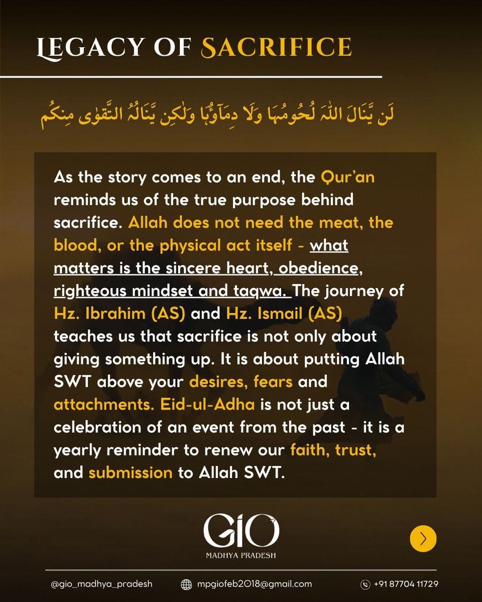 GioMadhya's tweet photo. "Legacy Of Sacrifice" 

#DhulHijjah #IslamicSeries https://t.co/bJlxbFw4P3