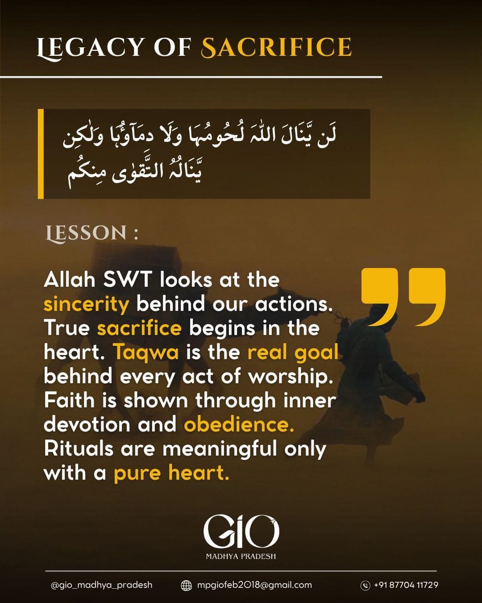 GioMadhya's tweet photo. "Legacy Of Sacrifice" 

#DhulHijjah #IslamicSeries https://t.co/bJlxbFw4P3