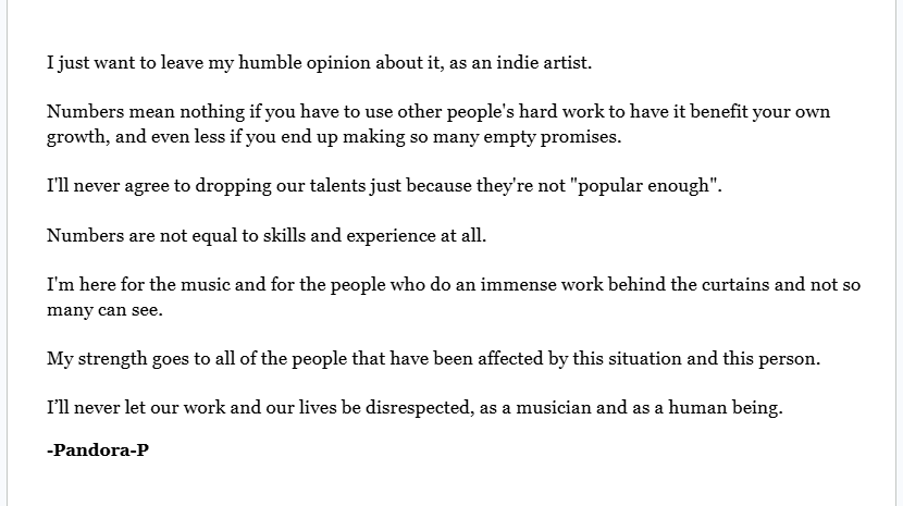 Pandora96's tweet photo. Regarding Luminara's situation https://t.co/2g9mZxOxjC