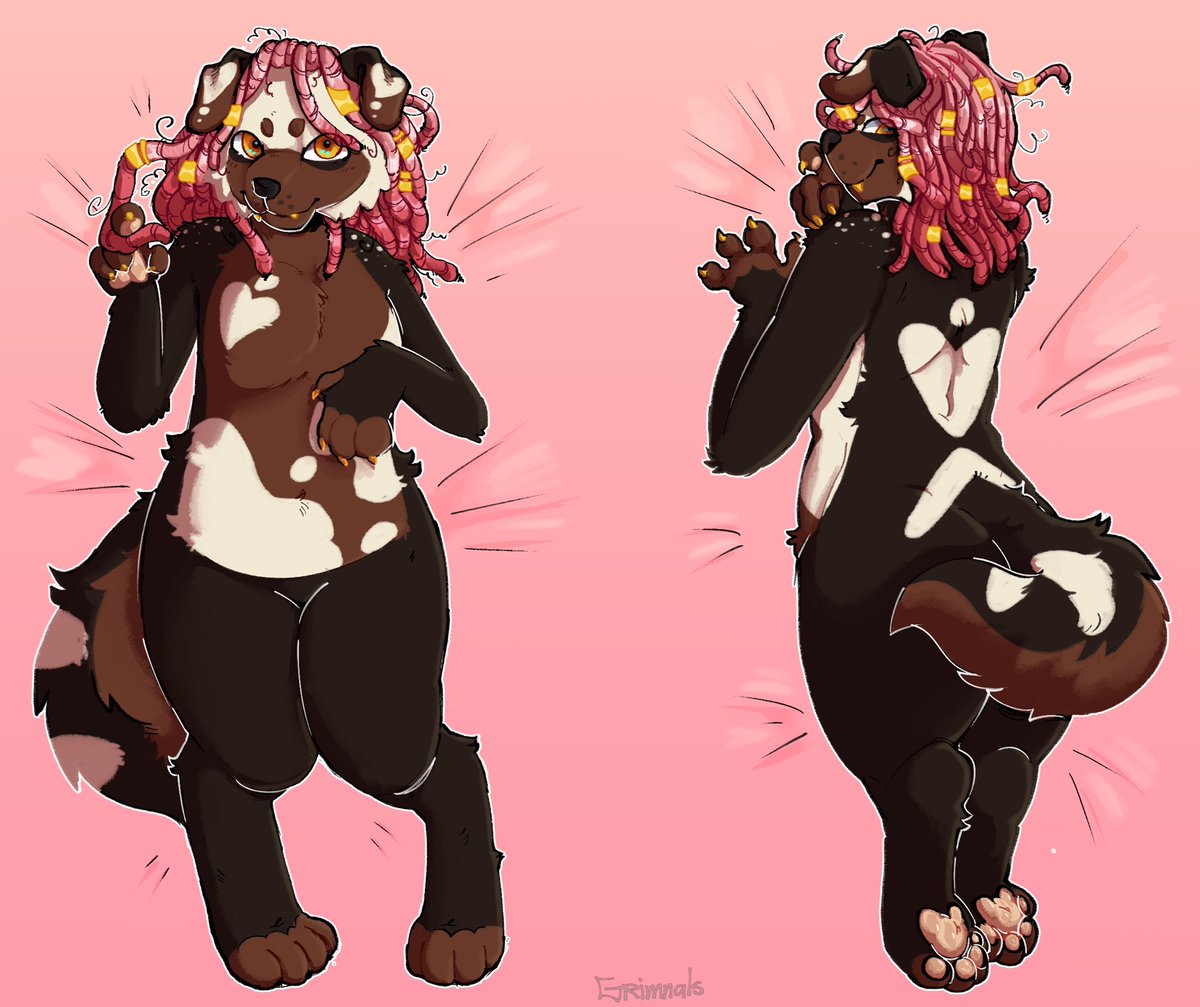 RowdyMuttz's tweet photo. My dreams are becoming reality > :)
🐾
I'll be getting a nsfw one done soon too hehe. Been wanting a daki/body pillow of Elias for awhile💝
🐾
Artist: Griminals on Telegram/ @sleepy_grimace 💞 https://t.co/R18SRzoivt
