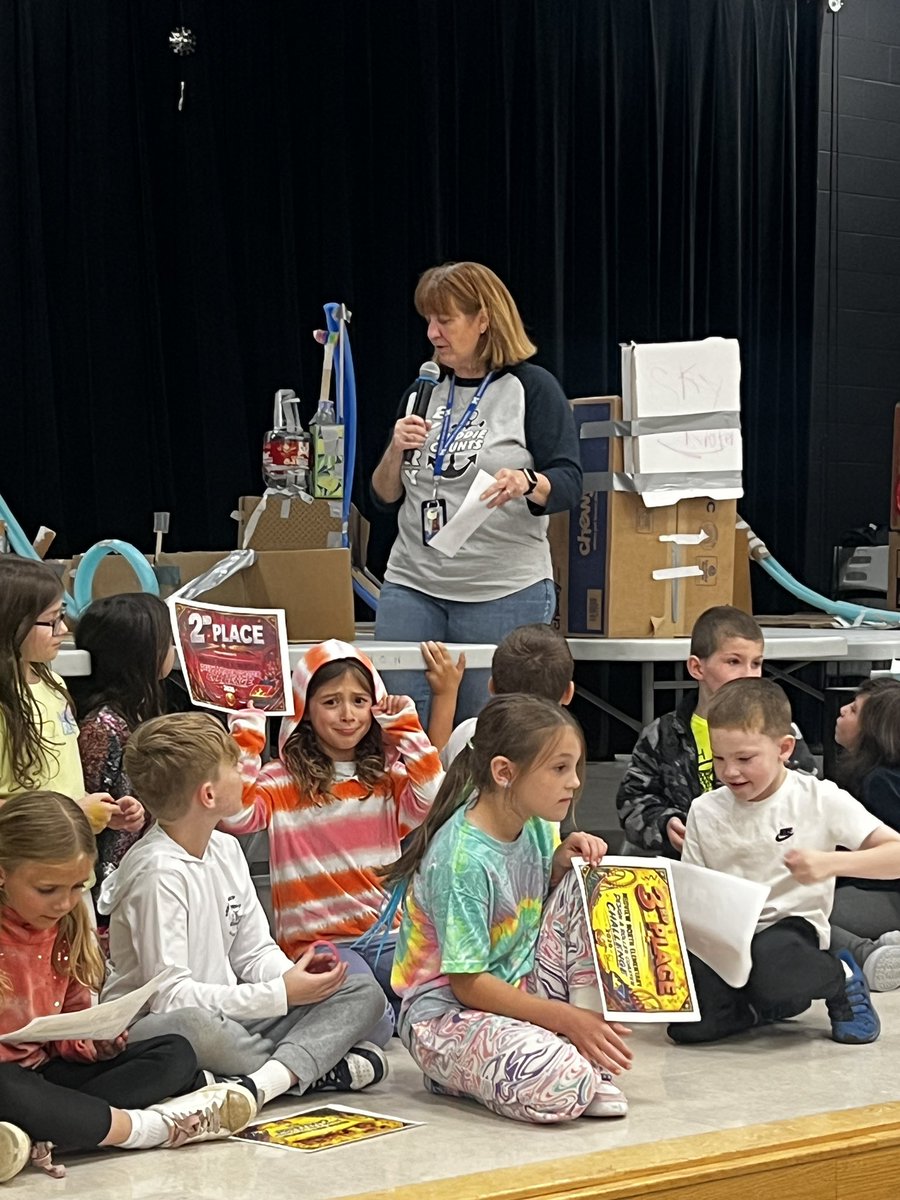 KiserClass's tweet photo. Shout out to Mrs. Kauffman &amp; Mrs. Richardson for serving as our Design Process experts &amp; roller coaster judges!  Our 2nd grade engineers learned so much about force, motion, &amp; problem-solving. Their creativity &amp; perseverance were incredible to watch! #LearningByDoing https://t.co/H1tx1iOG4h