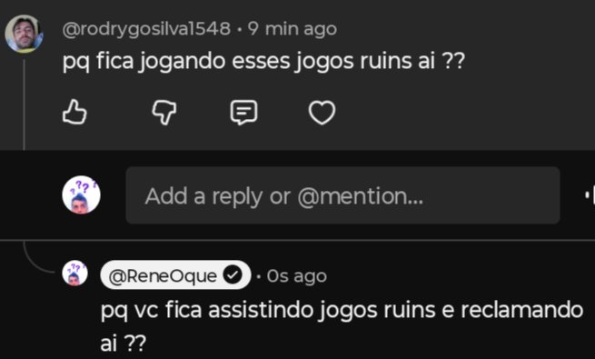 12B3's tweet photo. Muito filosófico 🤔 https://t.co/ksvpoC5XOQ