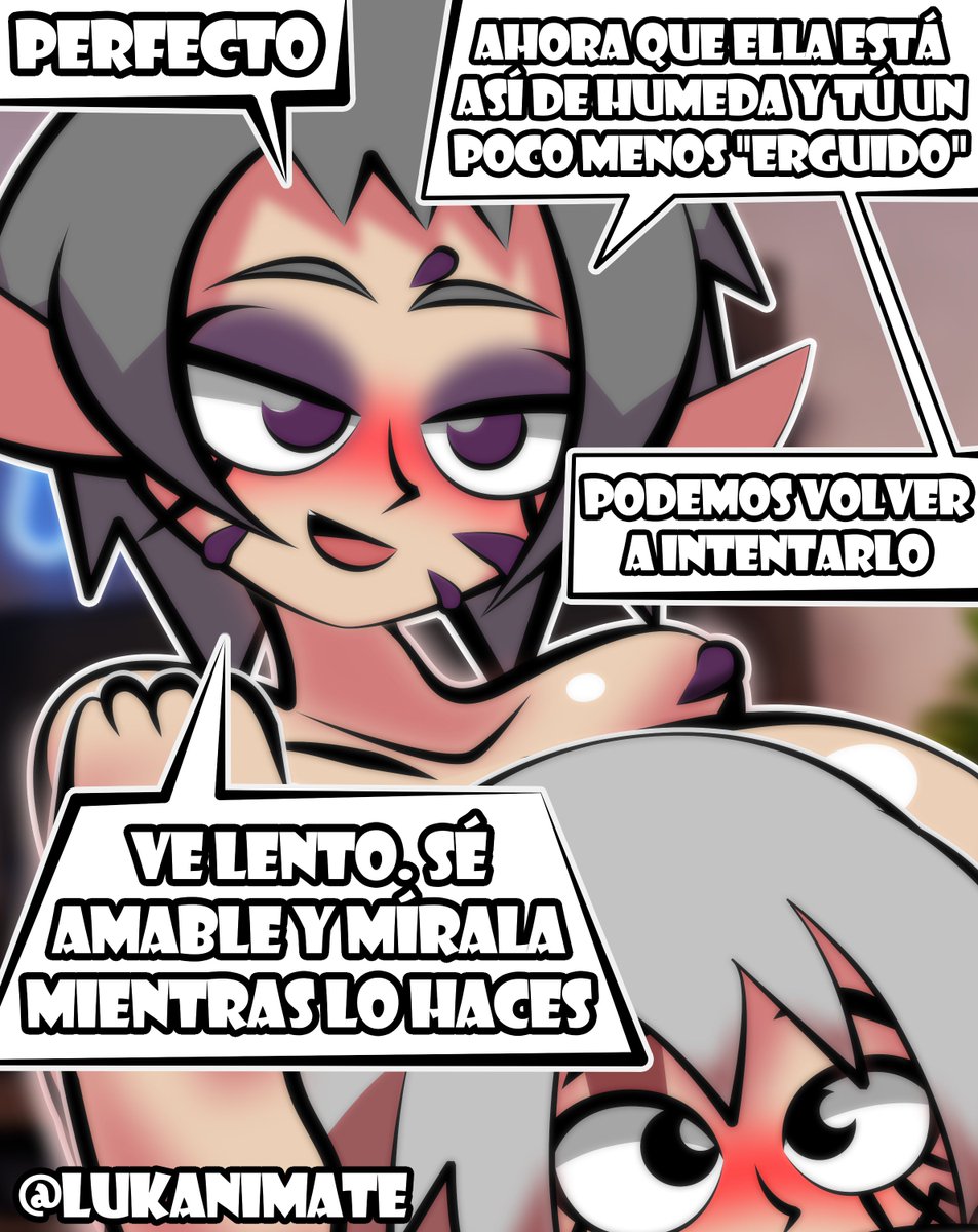 lukanimate's tweet photo. Lo intentaron otra vez, pero ahora con ayuda de alguien más👀👀👀🔥🔥🔥 Es muy emocionante imaginar una situación así👀👀👀 me gustó bastante el resultado💖💖💖Espero también les guste!!!✨✨✨ Gracias por su apoyo, amigos!!! los tqm https://t.co/1aPLEOITIm