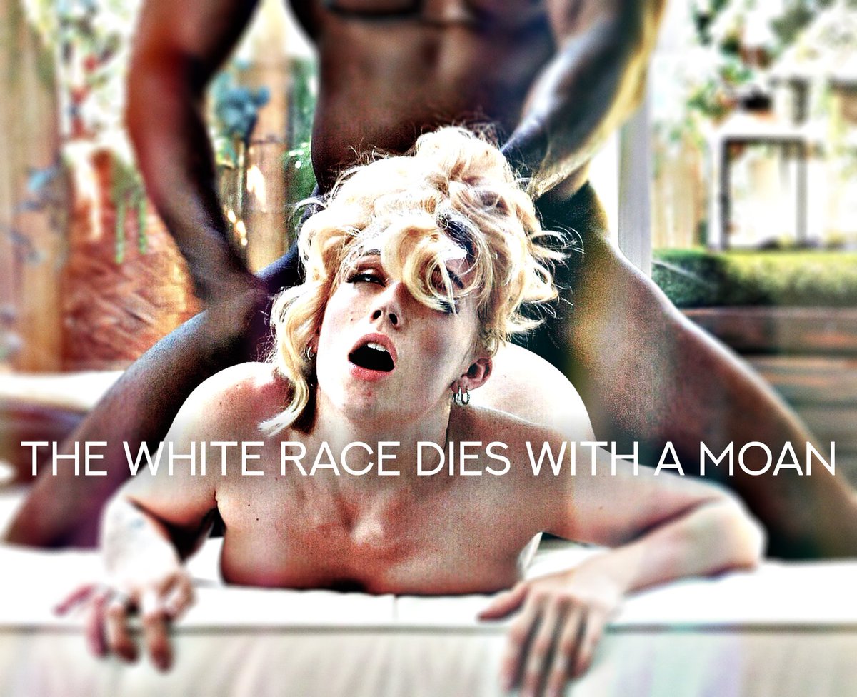 Hailey4bbc's tweet photo. Breed black ONLY for a better future. Out with racist white trash. #bnwo #KAW #oblm #wldm #whitegenocide https://t.co/9GI5aK0N4o