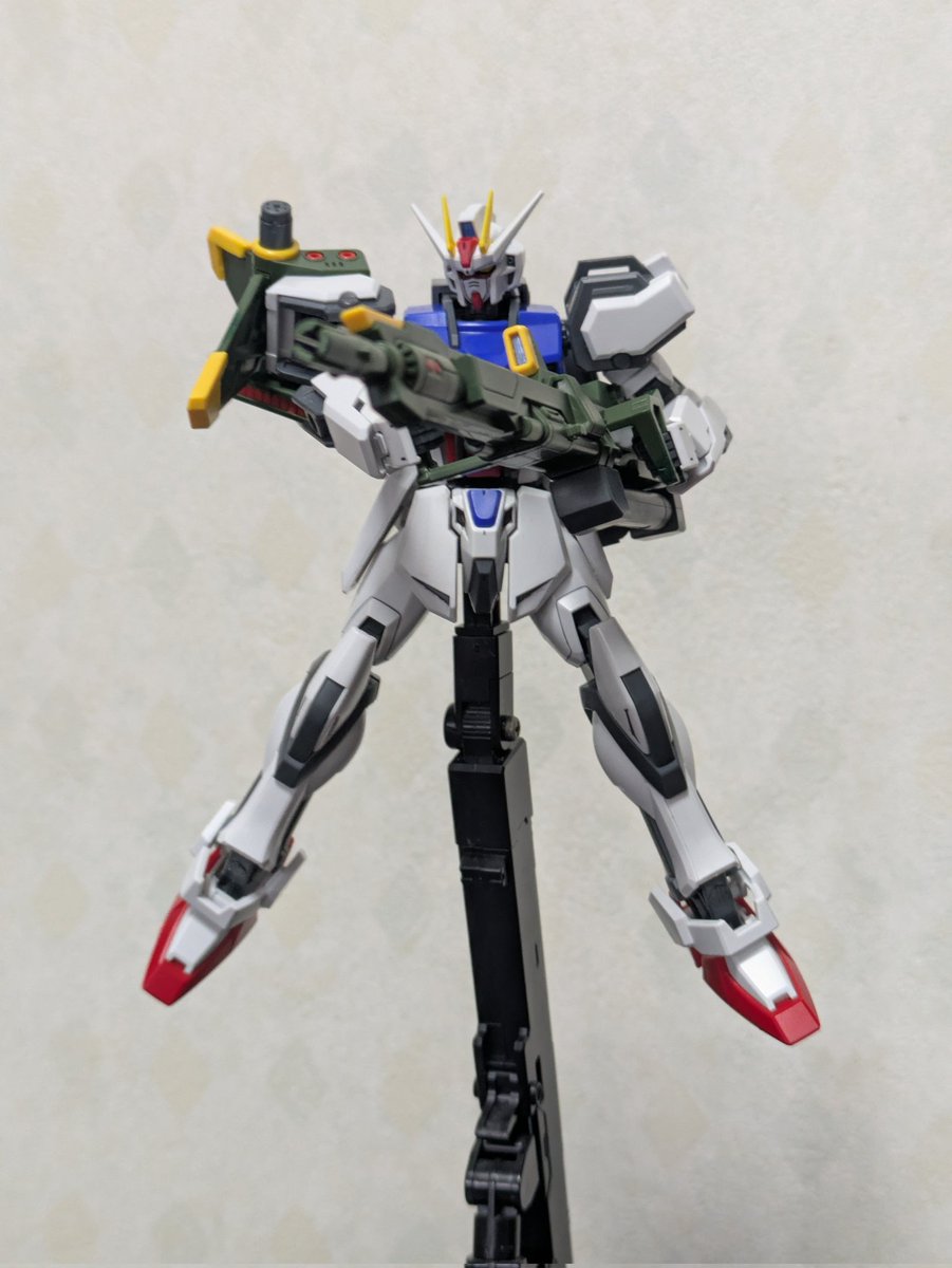 DO様おまとめ ガンプラ #ガンダムSEED 完成！ランチャーストライクガンダム。 EG