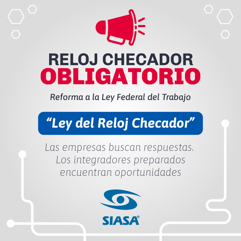 Siasa's tweet photo. La nueva Ley del Reloj Checador trae cambios relacionados con registro electrónico de jornada laboral y límites a horas extra. 
También puede representar nuevas oportunidades para integradores especializados en asistencia y biometría.
Conoce más: https://t.co/z4kwDIoV6m https://t.co/SGYRYbKq7a
