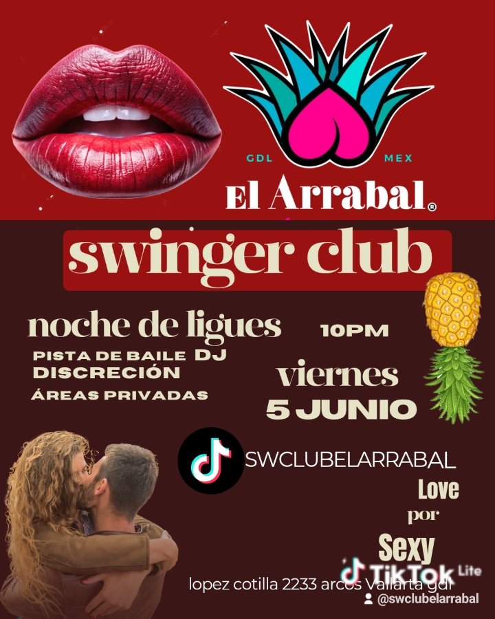 El Arrabal Club swinger GDL tweet media