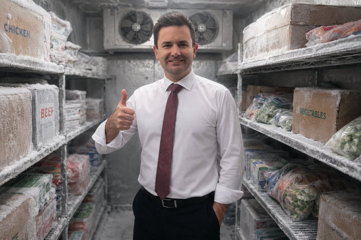 TasLiberal's tweet photo. A question from the freezer! A big well done to @DeanWinterMP for his first QT question since March. And on behalf of his beloved union movement no less. #politas https://t.co/LICtR6UPhf