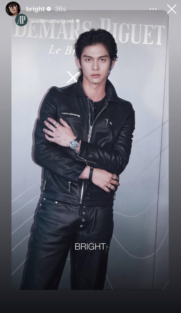 gotubackbright's tweet photo. AP  ✅
Thug_Club ✅
Bright ✅ 

เริ่ดมากกกก มารีสตรของพี่ดาราด้วยย ล้านฟิน ✨🫣

#AudemarsPiguetxBRIGHT 
#bbrightvc @bbrightvc https://t.co/inXET4HdLd