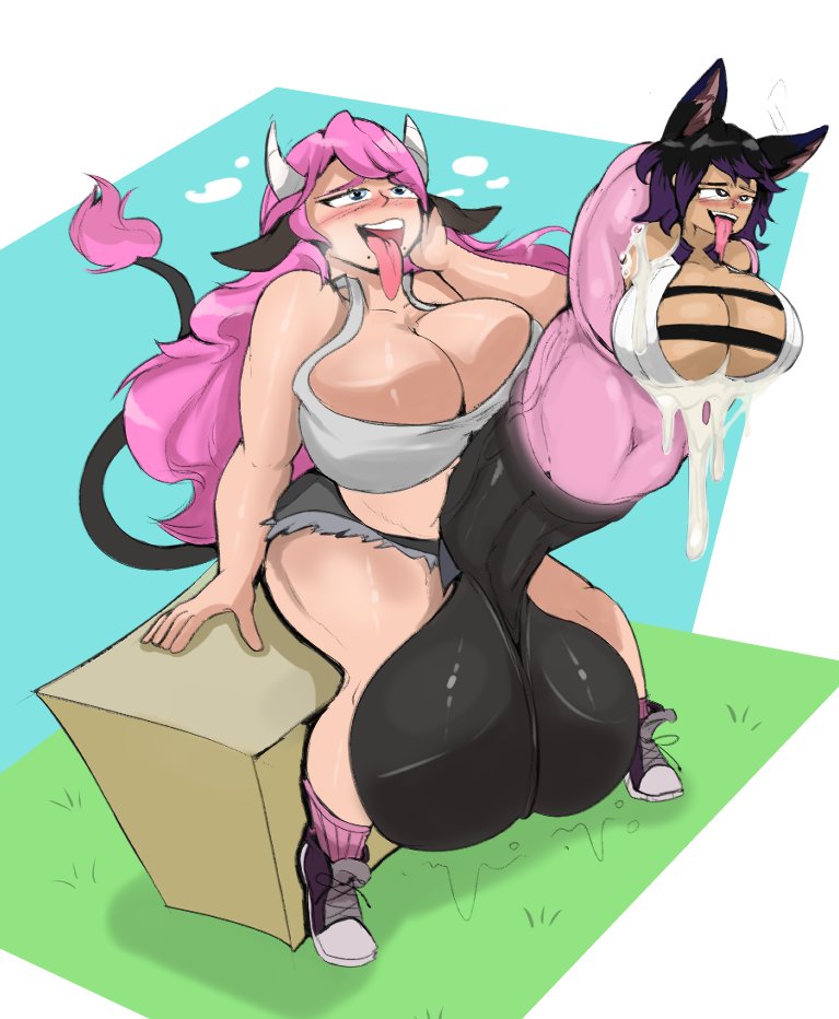 AtinesDarkfang's tweet photo. Here's one of the only commissions I've gotten from Fairyfud thx to a friend known as Spookypepper she does like churning me down into spunk >w< https://t.co/CKEL9cTxS9