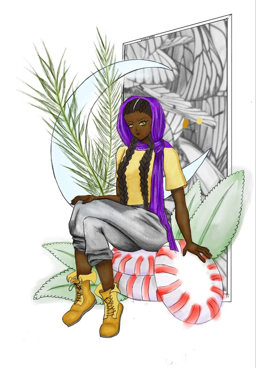 xandrabening's tweet photo. Much love @Rosemary and @mint. #digitalart #design #ocart #draw https://t.co/8TFPgYni1Z