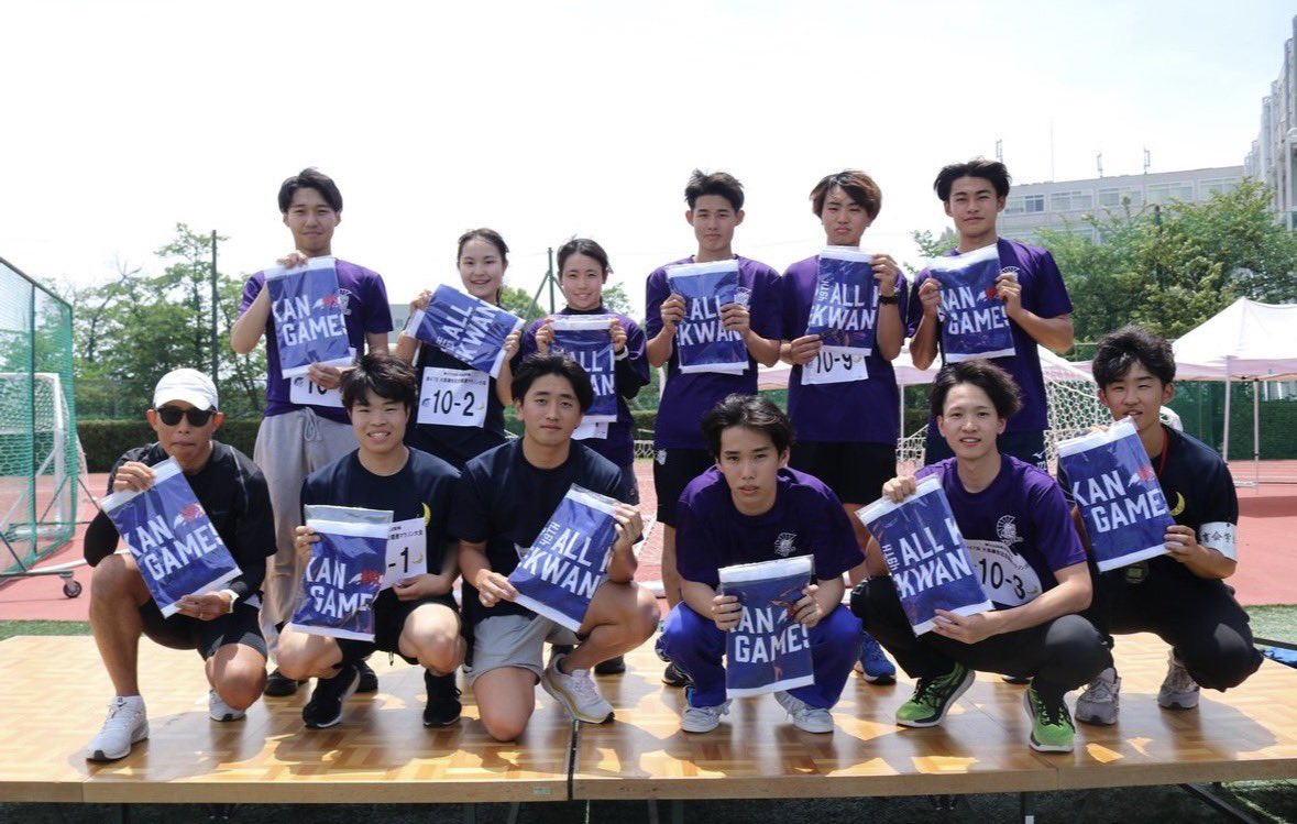 KGhonbu's tweet photo. 【第49回総合関関戦第47回大島鎌吉記念健康マラソン大会】
開催日時：2026年5月24日（日）9時10分～12時00分
場所：関西大学千里山キャンパス
参加者：体育会員120名、地域住民20名、体育会学生本部38名、応援団総部22名
マラソン大会を通じて体育会学生の親睦を深め、総合関関戦の認知を行いました。 https://t.co/QWsJ1ZsKT9