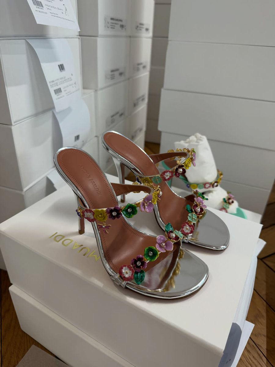 ComplexStyle's tweet photo. Amina Muaddi Cruise '26 heels https://t.co/cupqggFW13