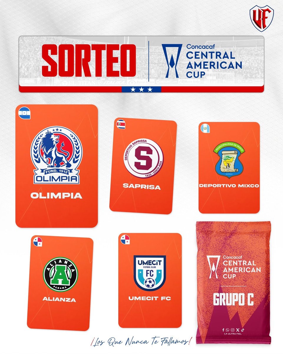 LaUltraFiel_'s tweet photo. ¡A ALISTAR EL PASAPORTE! 🪪🚌

Estos serán los rivales de nuestro Club Olimpia Deportivo para la próxima edición de la Copa Centroamericana de Concacaf. 🔥💪🏻🦁

#LosQueNuncaTeFallamos https://t.co/QHBOn4uAbz