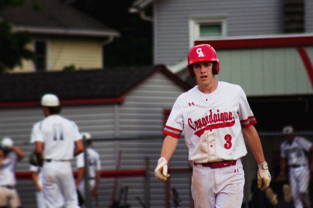 cabaseball1791's tweet photo. Canandaigua Academy beats Brighton 11-1 at Evans Field behind another huge day from Richie Baskin, who went 3-for-3 with 3 RBI. Baskin singled in the 1st, 4th, and 6th innings and drove in runs in both the 1st and 2nd. https://t.co/sTZCm97NCj