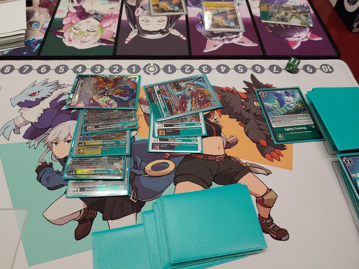knau1157's tweet photo. As you can tell, I play Leomon tribal deck https://t.co/ZFPABxfEyZ
