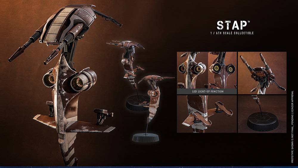 Nin_Nin_Game's tweet photo. Speed through the galaxy with the iconic STAP 🚀
Hot Toys brings the STAP from Star Wars: The Mandalorian & Grogu to life with incredible weathered detail.
Pre-order now 👉 https://t.co/HAg9KbDAYl
#StarWars #HotToys #TheMandalorian #STAP https://t.co/3fh1ckZI5e