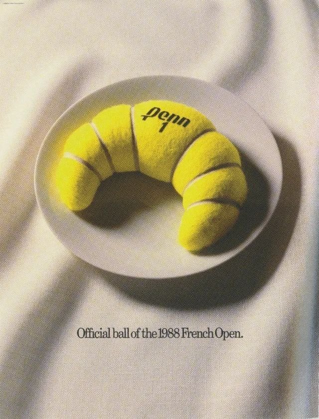 Mirani23Komal's tweet photo. By far, my favorite: the iconic campaign by Penn for the 1988 French Open 🎾 https://t.co/BDhcbZKe1Z