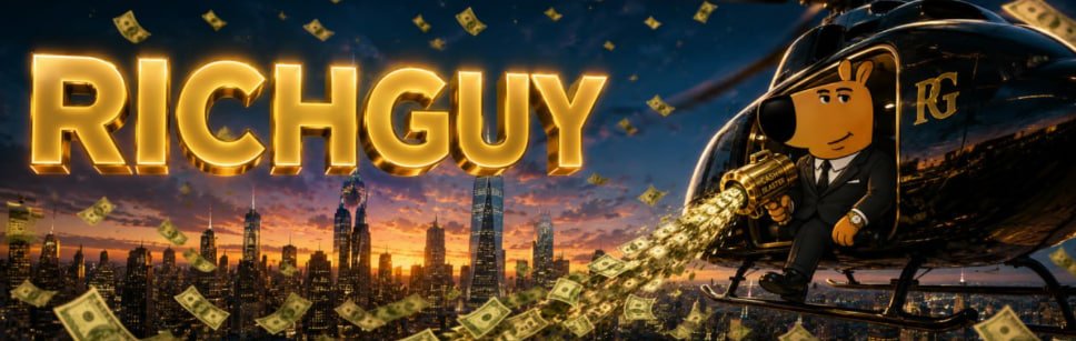 madapescall's tweet photo. $RICHGUY just launched. He's just a Rich Guy. Just bonded. Good branding and ticker. Moving out of a dip post launch. 34M tokens launched by the team. Degen. Ad, always DYOR

https://t.co/THZgU03L7m
https://t.co/ls0hZCwia5

4MhKUVWwjHHU9FwrBi85mDSSSxqwCgXDuExvpzkRpump https://t.co/qgDZx1rBKM
