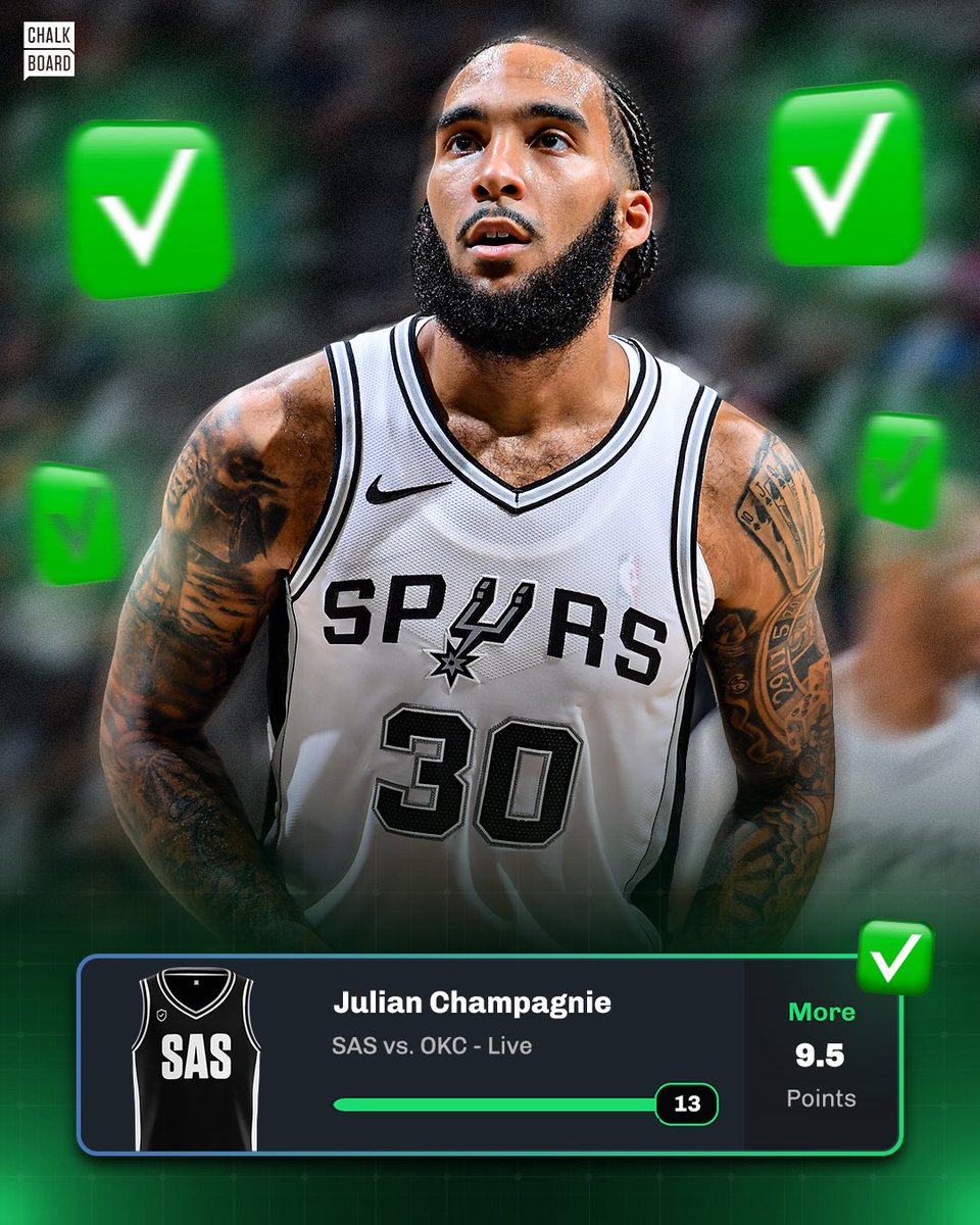 ChalkboardHQ's tweet photo. It’s not even the end of the 1st quarter and Champagnie already cashed 😭 https://t.co/PHfz5mHriz