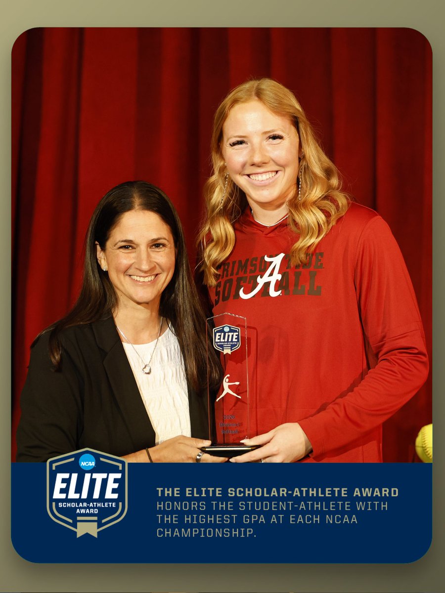Alabama Softball tweet media
