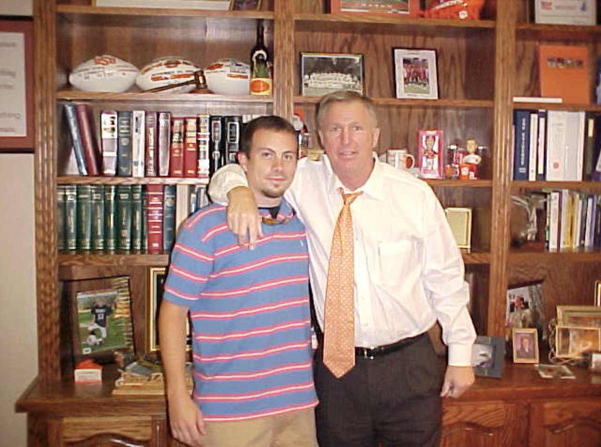 TimoJJ's tweet photo. Terry Don Phillips was my guide, mentor, hero, and a second father. 

I wanted to be an AD because I wanted to be just like Terry Don. 

He was a true legend in the way he hired and built support with a vision and culture. 

I could not be more proud to be from the TDP tree… https://t.co/YHYPmNmPXN