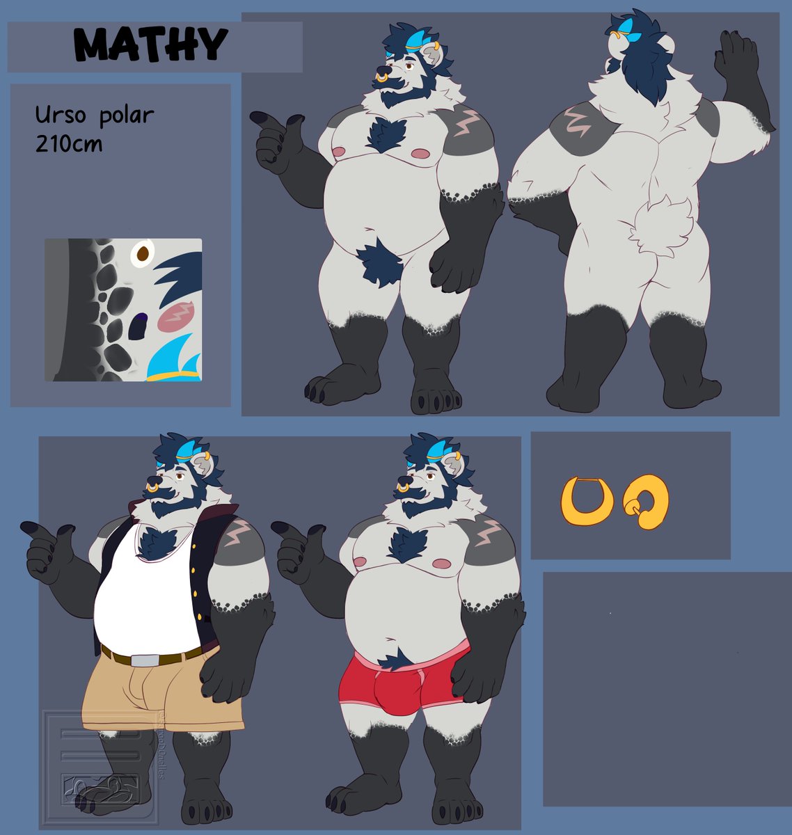 MathyMed's tweet photo. @PaddedWolfy I would like to see how I would look in that pose uwu https://t.co/EY0Y2yan1S