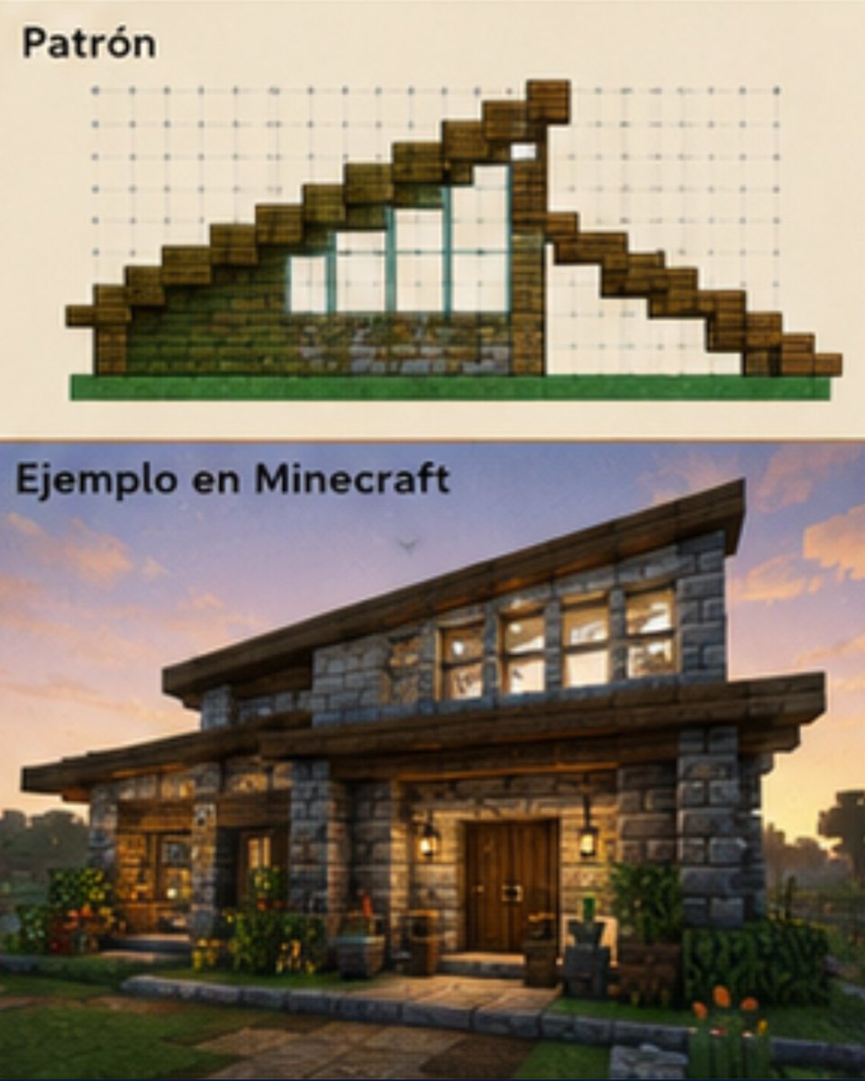 KcinGamer2's tweet photo. Clerestory (Con lucernario): Es un techo asimétrico donde una mitad se eleva formando una pared vertical antes de que comience la otra caída. Ese espacio vertical se usa típicamente para colocar ventanas (lucernarios) y permitir la entrada de luz. https://t.co/PNrWDvLkxr