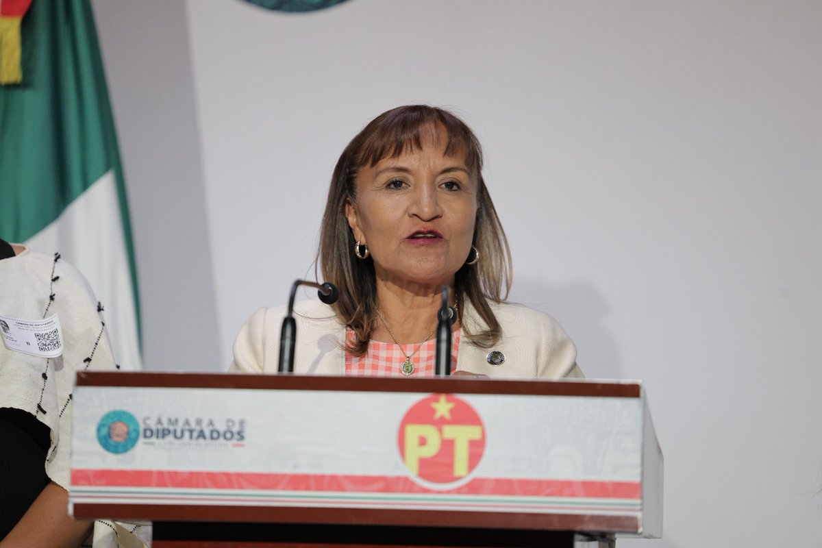 DiputadosPTmx's tweet photo. 📢 En conferencia de prensa, la dip. @MargaritaGMx exigió proteger el CONALEP de Soledad Etla y defender el derecho de las y los jóvenes a la educación.

✅️ Señaló presuntas amenazas, irregularidades y actos de intimidación contra estudiantes, madres y padres de familia.
✅ Reclamó que no existe ningún documento oficial que confirme el cierre del plantel. 
✅ Solicitó frenar cualquier acción que afecte a las juventudes de Oaxaca.