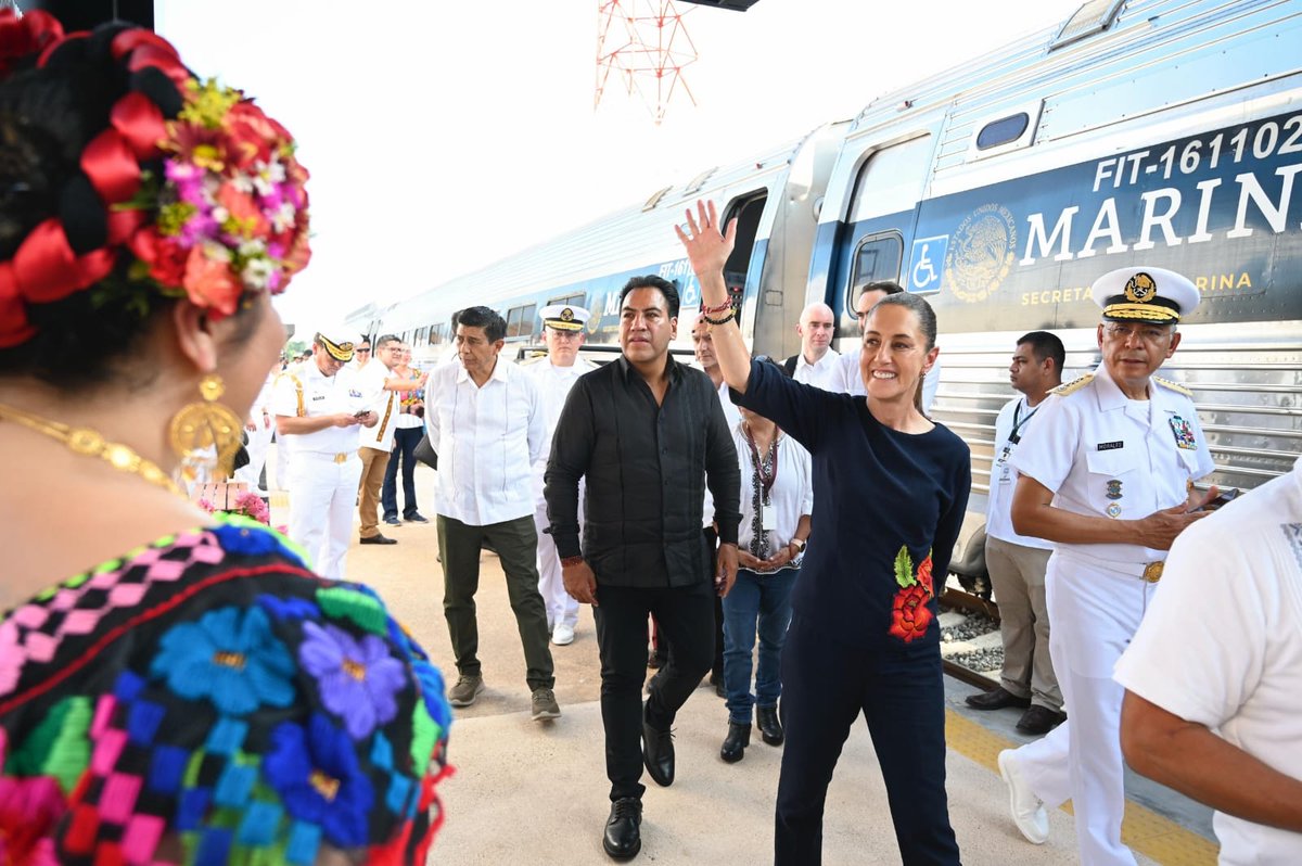 JaureguiEstela's tweet photo. Hechos no palabras!!!! 👏👏🇲🇽 
#LaTransformaciónNoSeDetiene
#N8 https://t.co/G50pqAEQP8