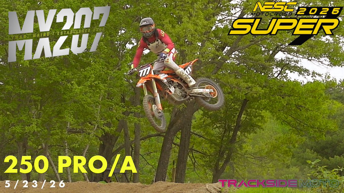 tracksidemoto_'s tweet photo. 250 Pro/A  NESC  MX207  5/23/26

https://t.co/f8AEqo37ML https://t.co/kzxqFjRDYe