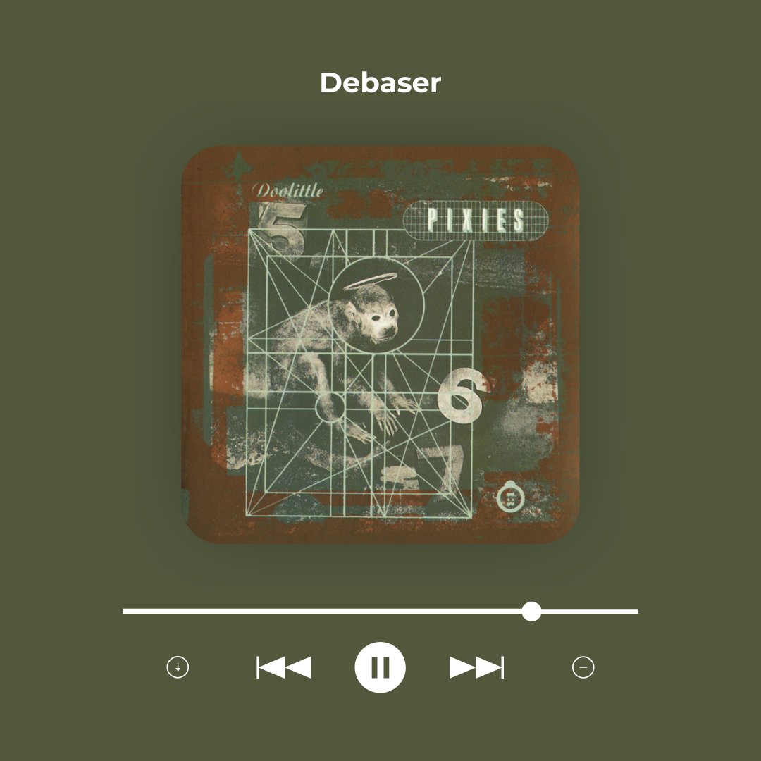 allrockmusic's tweet photo. Is “Debaser” by Pixies a 10/10 song? https://t.co/zJMoxHlsSe