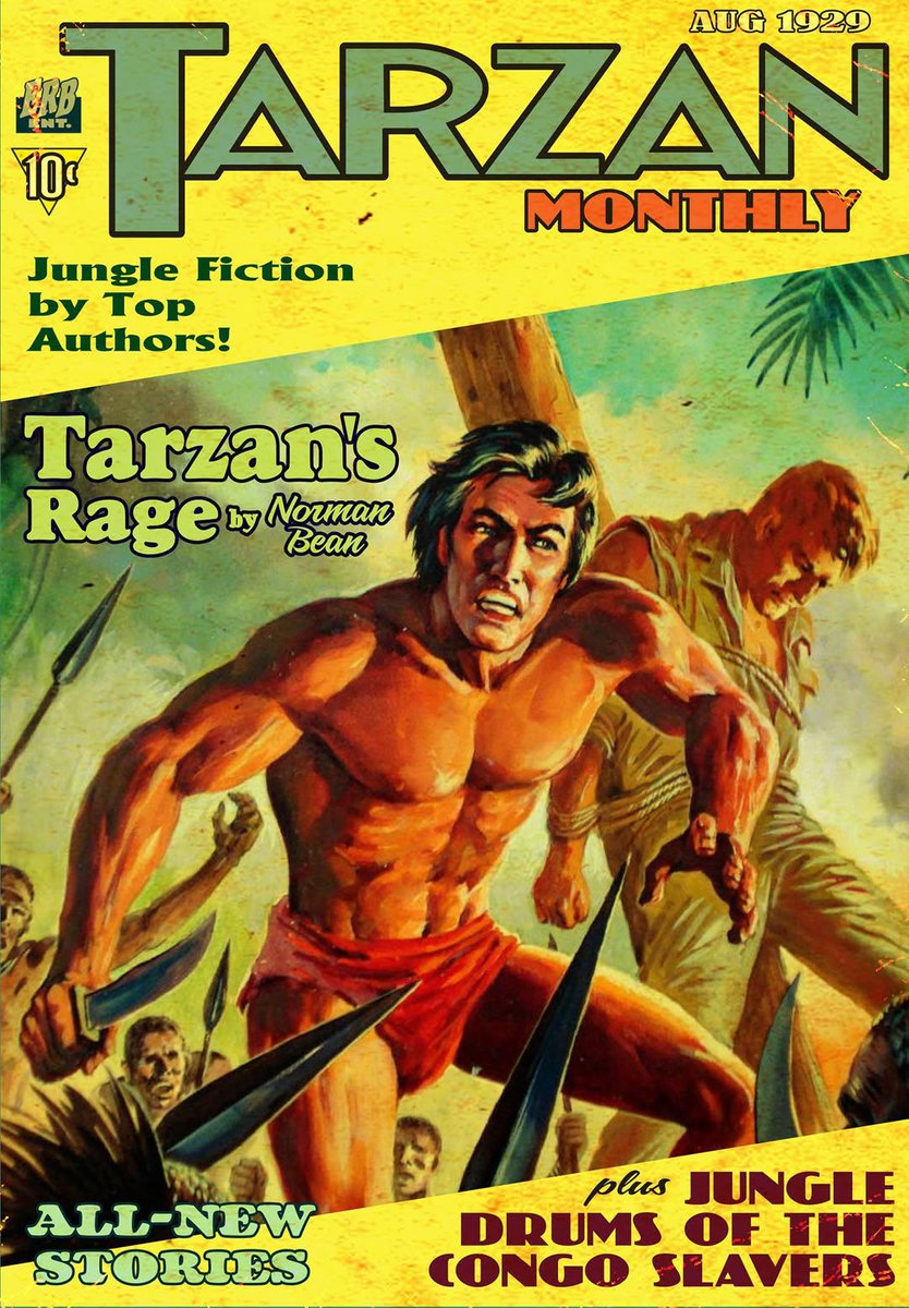 menofpulp's tweet photo. RETRO TUESDAY

Tarzan Monthly (Aug. 1929) https://t.co/4oCpLRN3Jy