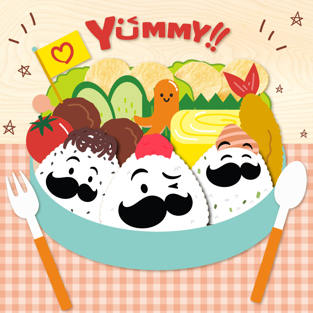 PringlesJapanCP's tweet photo. ＼ パカッ／ とフタを開けたら…🍙
Mr.Pがお弁当に紛れ込んじゃったら、みんなびっくりしてくれるかな？🤭
楽しいお弁当タイムになりますように！😋🍴
#おにぎりの日
#プリングルズ https://t.co/xcaCwm8Wew