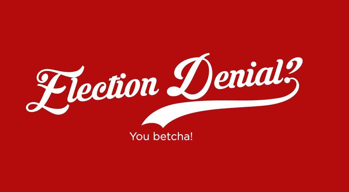 jnorcr's tweet photo. @TomTiffanyWI #ElectionDenial? 
You betcha! 
----
#StopMAGA #Wisconsin https://t.co/rxp61sSJk4